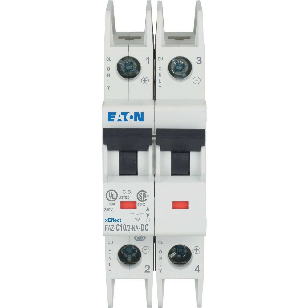 Leitungsschutzschalter 2p. FAZ-C10/2-NA-DC