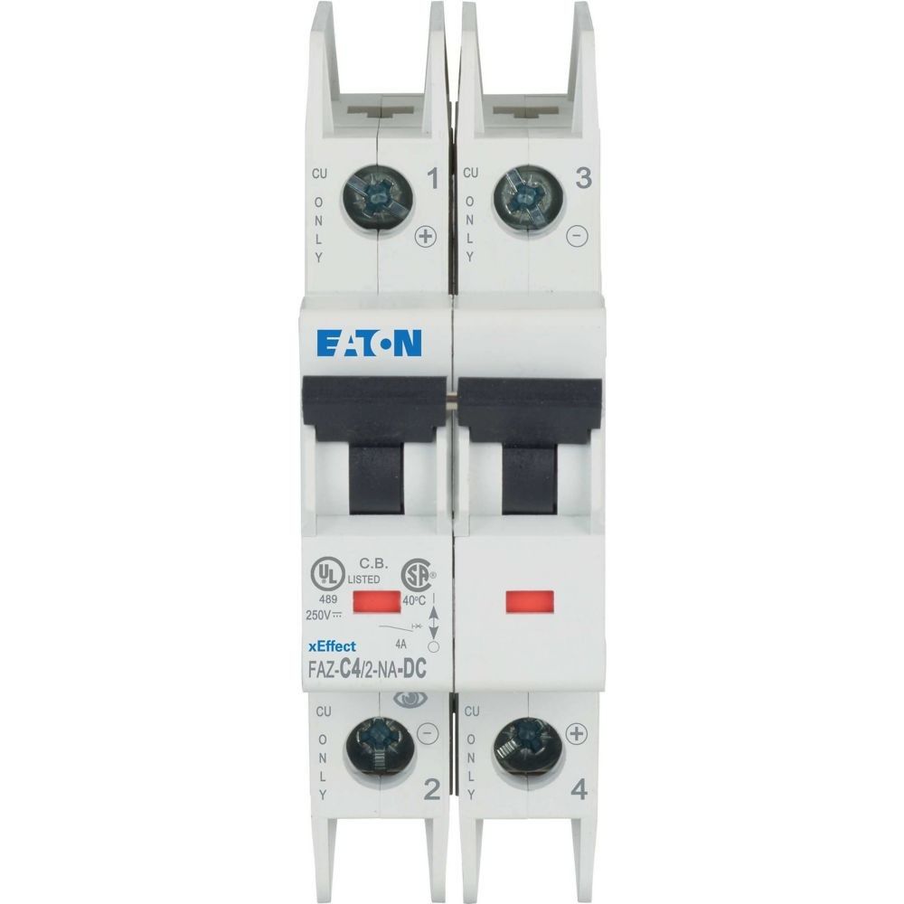 Leitungsschutzschalter 2p. FAZ-C4/2-NA-DC