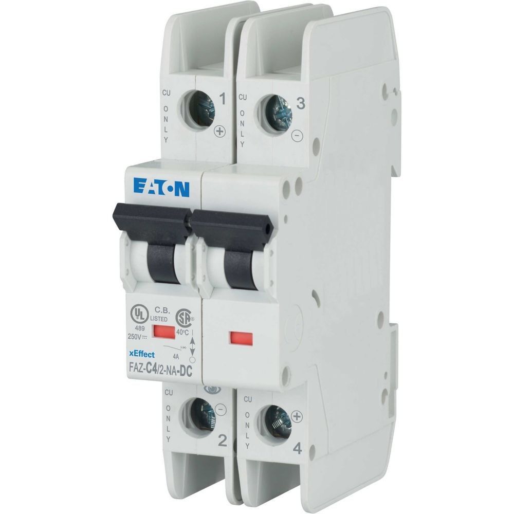 Leitungsschutzschalter 2p. FAZ-C4/2-NA-DC