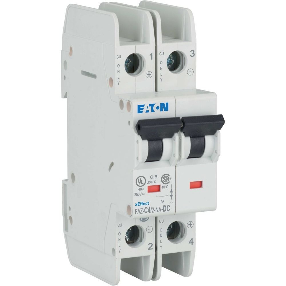 Leitungsschutzschalter 2p. FAZ-C4/2-NA-DC
