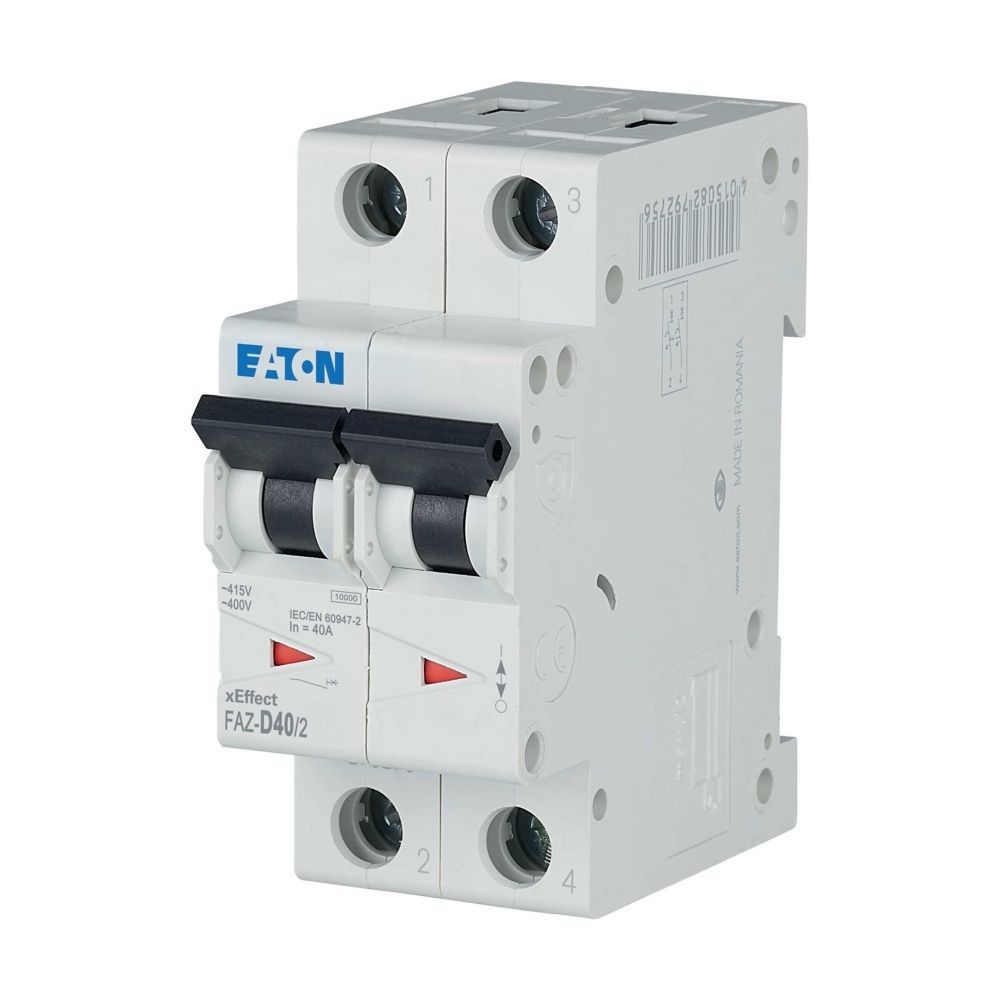 Leitungsschutzschalter 2p. FAZ-D40/2