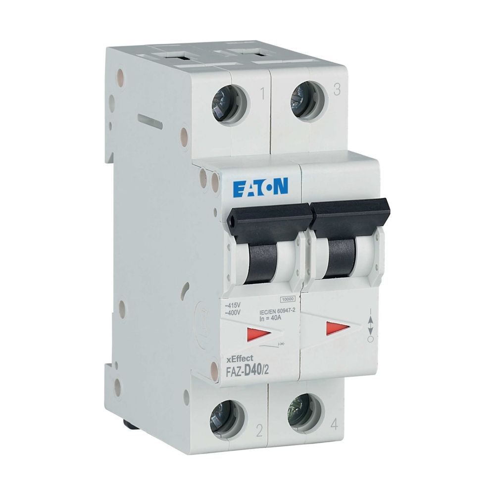 Leitungsschutzschalter 2p. FAZ-D40/2