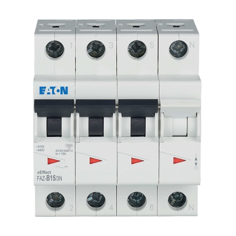 Leitungsschutzschalter 3p. FAZ-B15/3N#278948