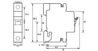 Leitungsschutzschalter DLS 6I C0,5-1 10KA