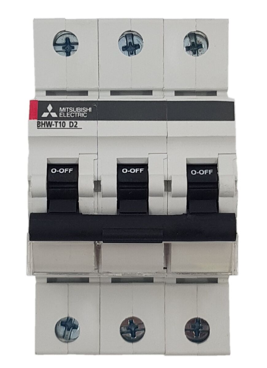 Sicherungsautomat BHW-T10 3P Type D 2A