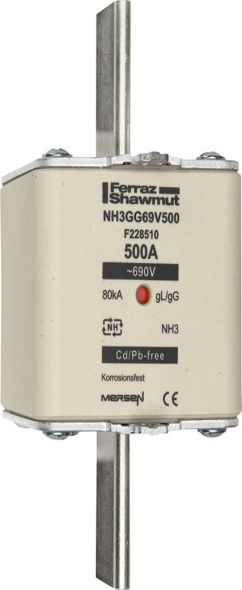 NH-Sicherungseinsatz SF NH3GG69V500 NH-Sicherungseinsatz SF NH3GG69V500