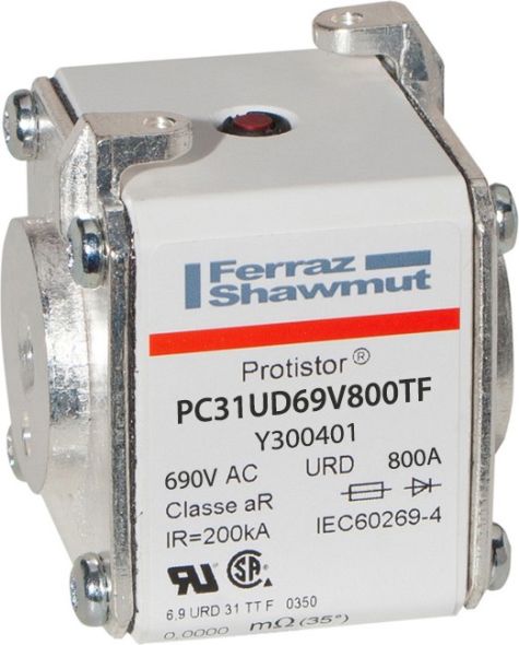 Sicherungseinsatz aR PC31UD69V800TF Sicherungseinsatz aR PC31UD69V800TF