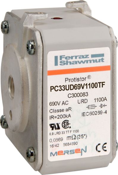 Sicherungseinsatz aR PC33UD69V1100TF Sicherungseinsatz aR PC33UD69V1100TF