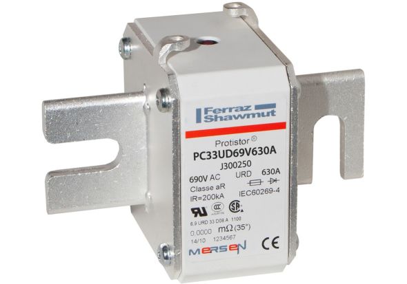 Sicherungseinsatz aR PC33UD69V630A Sicherungseinsatz aR PC33UD69V630A