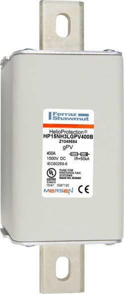 Sicherungseinsatz HP15NH3LGPV400B Sicherungseinsatz HP15NH3LGPV400B