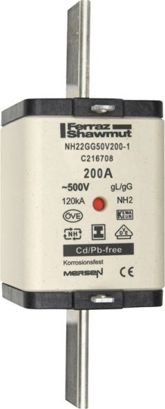 Sicherungseinsatz NH Sond. NH22GG50V200-1 Sicherungseinsatz NH Sond. NH22GG50V200-1