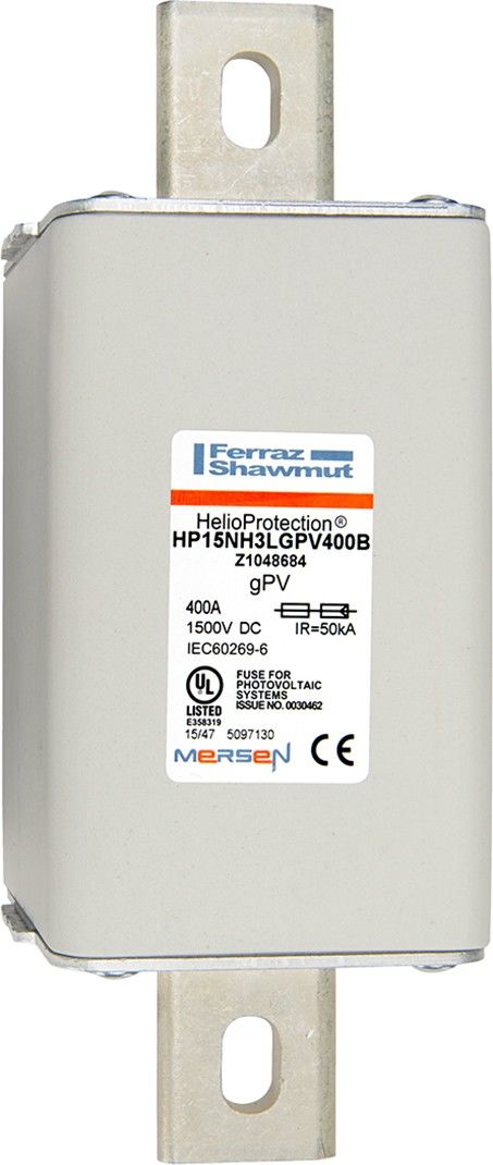 Sicherungseinsatz HP15NH3LGPV400B Sicherungseinsatz HP15NH3LGPV400B