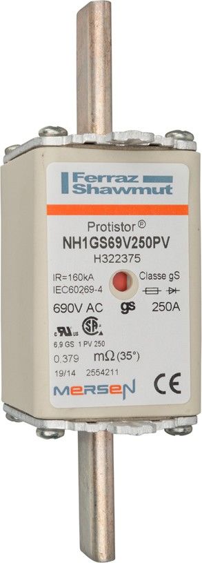 Sicherungseinsatz NH gS NH1GS69V250PV Sicherungseinsatz NH gS NH1GS69V250PV