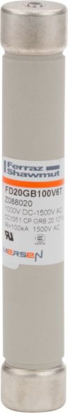 Sicherungseinsatz zylindr. FD20GB100V6T Sicherungseinsatz zylindr. FD20GB100V6T