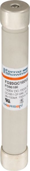 Sicherungseinsatz zylindr. FD20GC100V50T Sicherungseinsatz zylindr. FD20GC100V50T