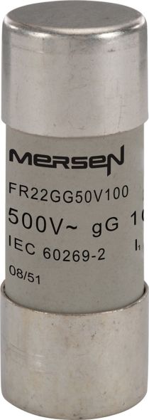Sicherungseinsatz zylindr. FR22GG50V100