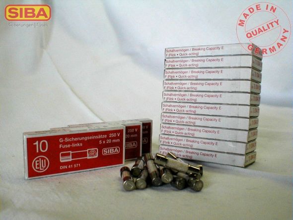 G-Sicherung F 2,5A 171100 G-Sicherung F 2,5A 171100