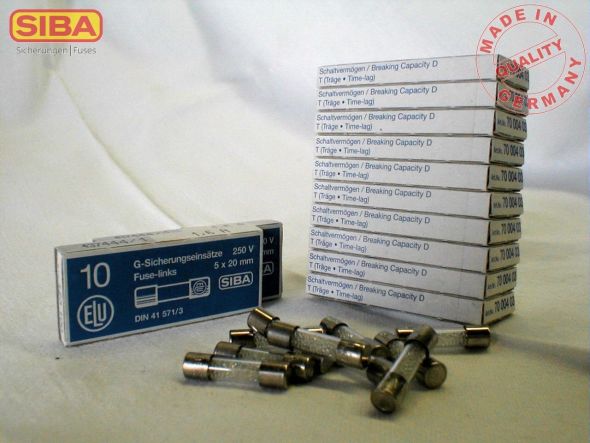 G-Sicherung T 6,3A 173100 G-Sicherung T 6,3A 173100