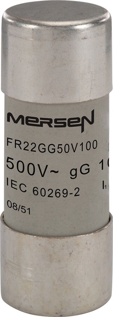 Sicherungseinsatz zylindr. FR22GG50V100