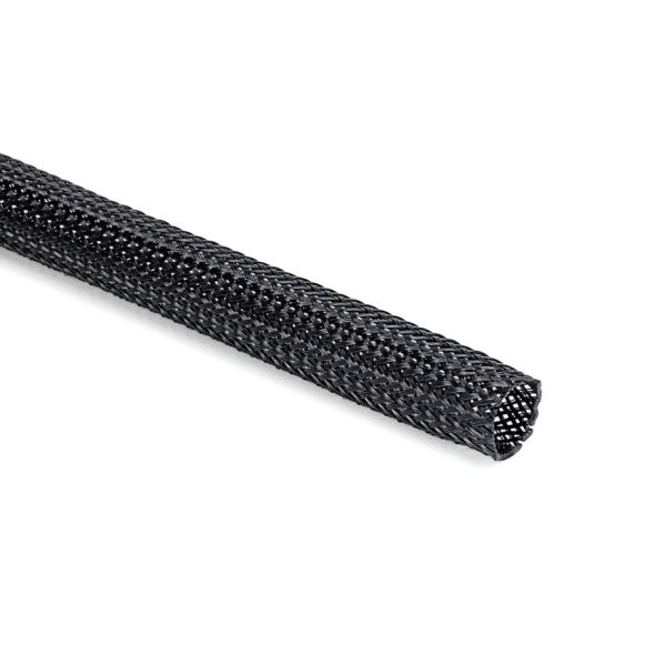 Polyester Geflechtschlauch HEGP04-PET-BK (200)