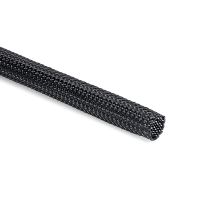 Polyester Geflechtschlauch HEGP04-PET-BK (200)