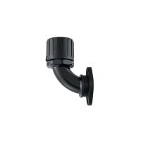 Flansch-Kunststoffverschr. HG2890FLPA66BK(10)