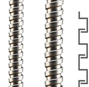 Metallschutzschlauch SPR-VA, ID2,6xAD3,8