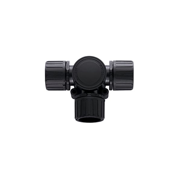 Kunststoffverschraubung HG28-T-PA66-BK (3)