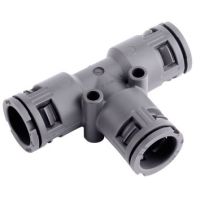 T-Verteiler Wellschlauch RQT-PA, 3xAD54,5
