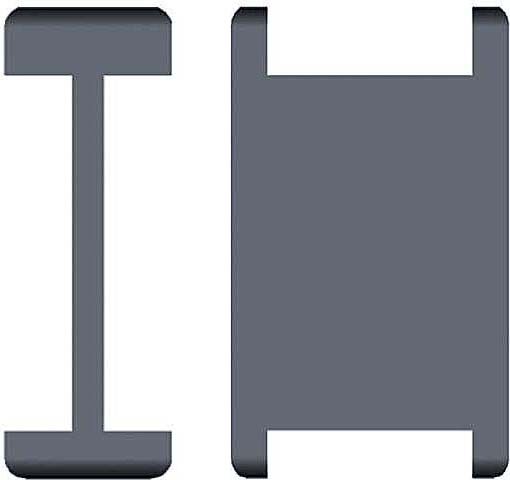 Trennsteg f.E-Kette 101 Trennsteg f.E-Kette 101