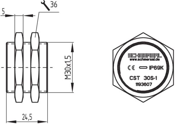 Betätiger CST 30S-1