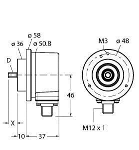 Inkrementaler Drehgeber REI10S6C2B5000H1181 Inkrementaler Drehgeber REI10S6C2B5000H1181
