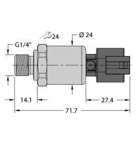 Drucktransmitter PT10R-1104-I2-DT043P Drucktransmitter PT10R-1104-I2-DT043P