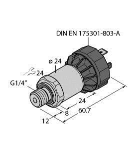 Drucktransmitter PT2.5V1004I2DA91/X Drucktransmitter PT2.5V1004I2DA91/X