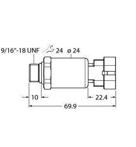 Drucktransmitter PT600R2121I2AMPS1.5