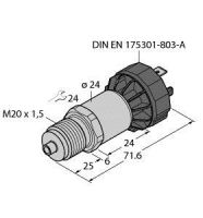 Drucktransmitter PT1.6R-1020-I2-DA91