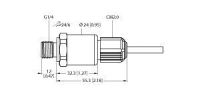 Drucktransmitter PT16R-1004-I2-CM2.0