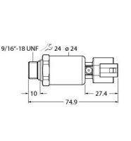 Drucktransmitter PT400R2121I2DT043P