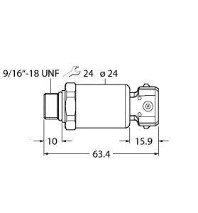 Drucktransmitter PT600R2121I2AMP3J1