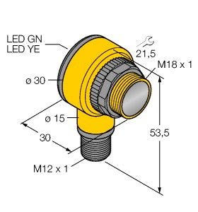 Einweglichtschranke T18-2VPRL-Q8 Einweglichtschranke T18-2VPRL-Q8