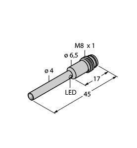 Miniatursensor VSM4RP6RQ7 Miniatursensor VSM4RP6RQ7