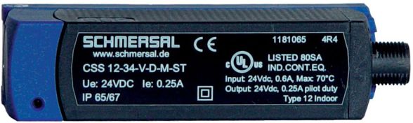 Sicherheits-Sensor CSS 12-34-V-D-M-ST Sicherheits-Sensor CSS 12-34-V-D-M-ST