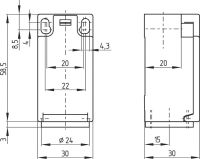 Rollenschalter T1R 236-20Z-M20