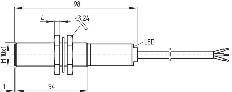 Sicherheits-Sensor CSS 8-180-2P-E-L