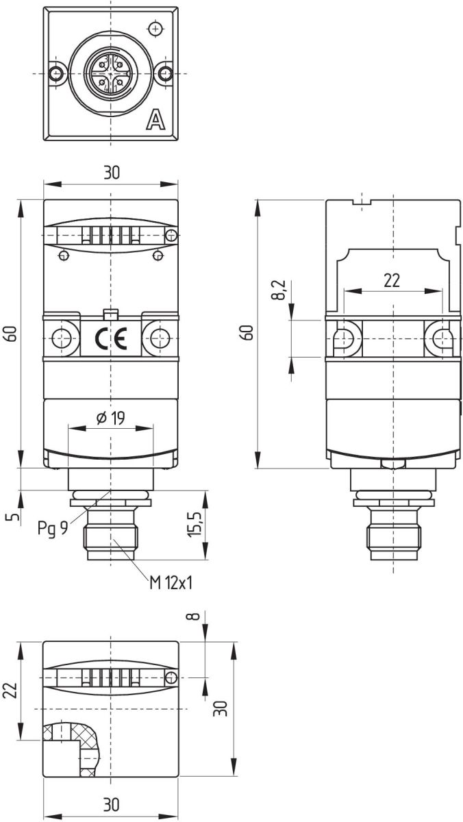 Sicherheitsschalter AZ 17-11ZK-ST