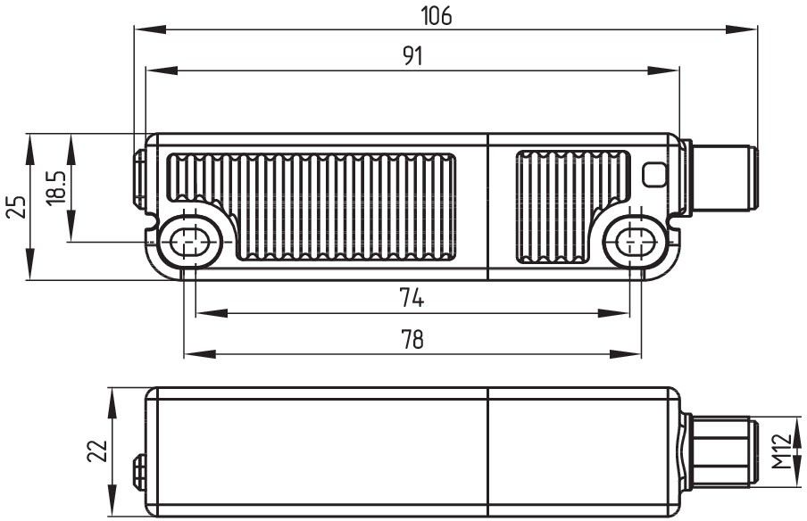 Sicherheitssensor RSS 36-D-R-ST