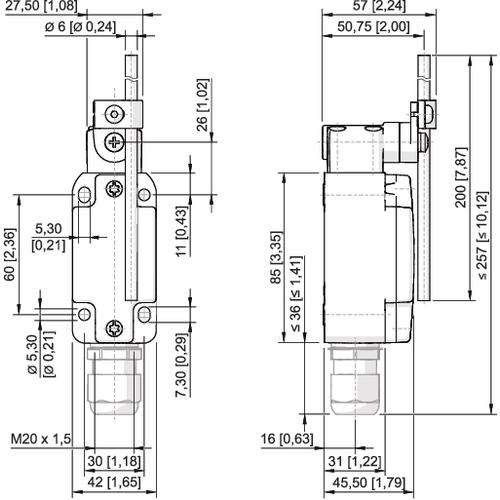 Positionsschalter 8070/2-1DDU60#275068
