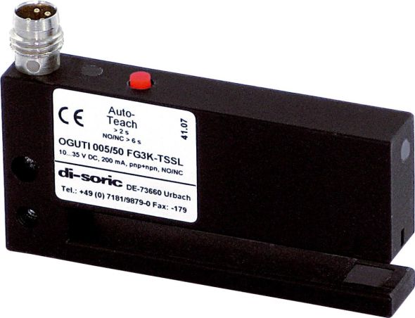 Optischer Etikettensensor OGUTI 005/50 G3KTSSL Optischer Etikettensensor OGUTI 005/50 G3KTSSL