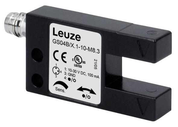Gabel-Lichtschranke GS04B/P.1-10-M8.3 Gabel-Lichtschranke GS04B/P.1-10-M8.3