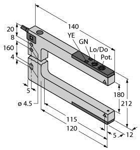 Gabellichtschranke SLM180B6